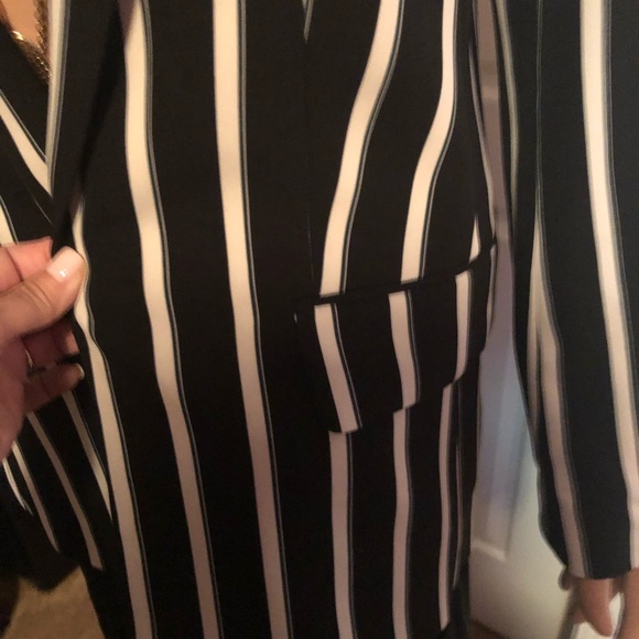 H&M Striped Blazer - NEW - Picture 6 of 8